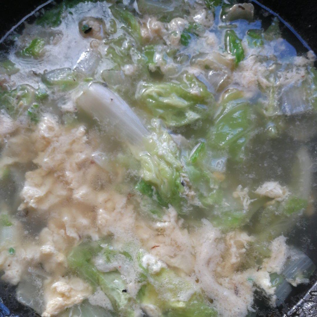 小白菜鸡蛋汤
