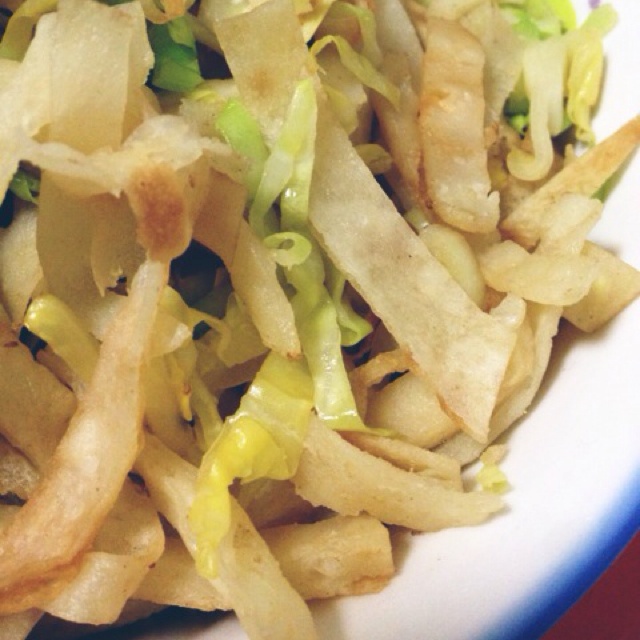 素炒饼