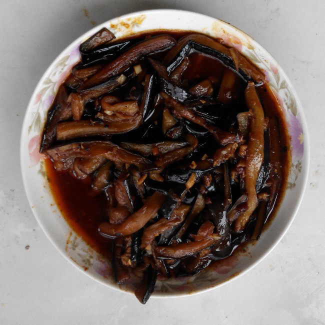 酱爆肉末茄子