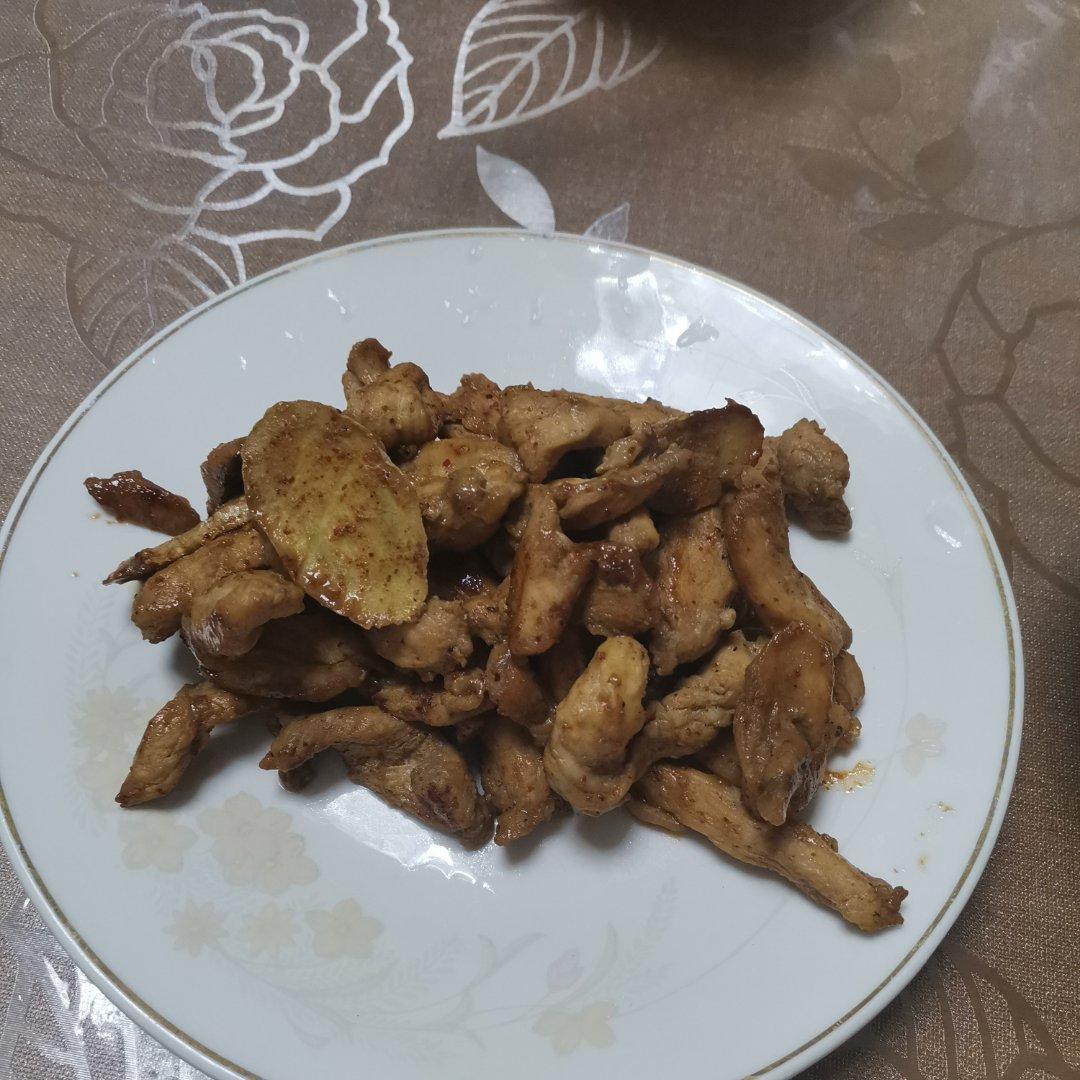 减肥低脂 孜然鸡胸肉