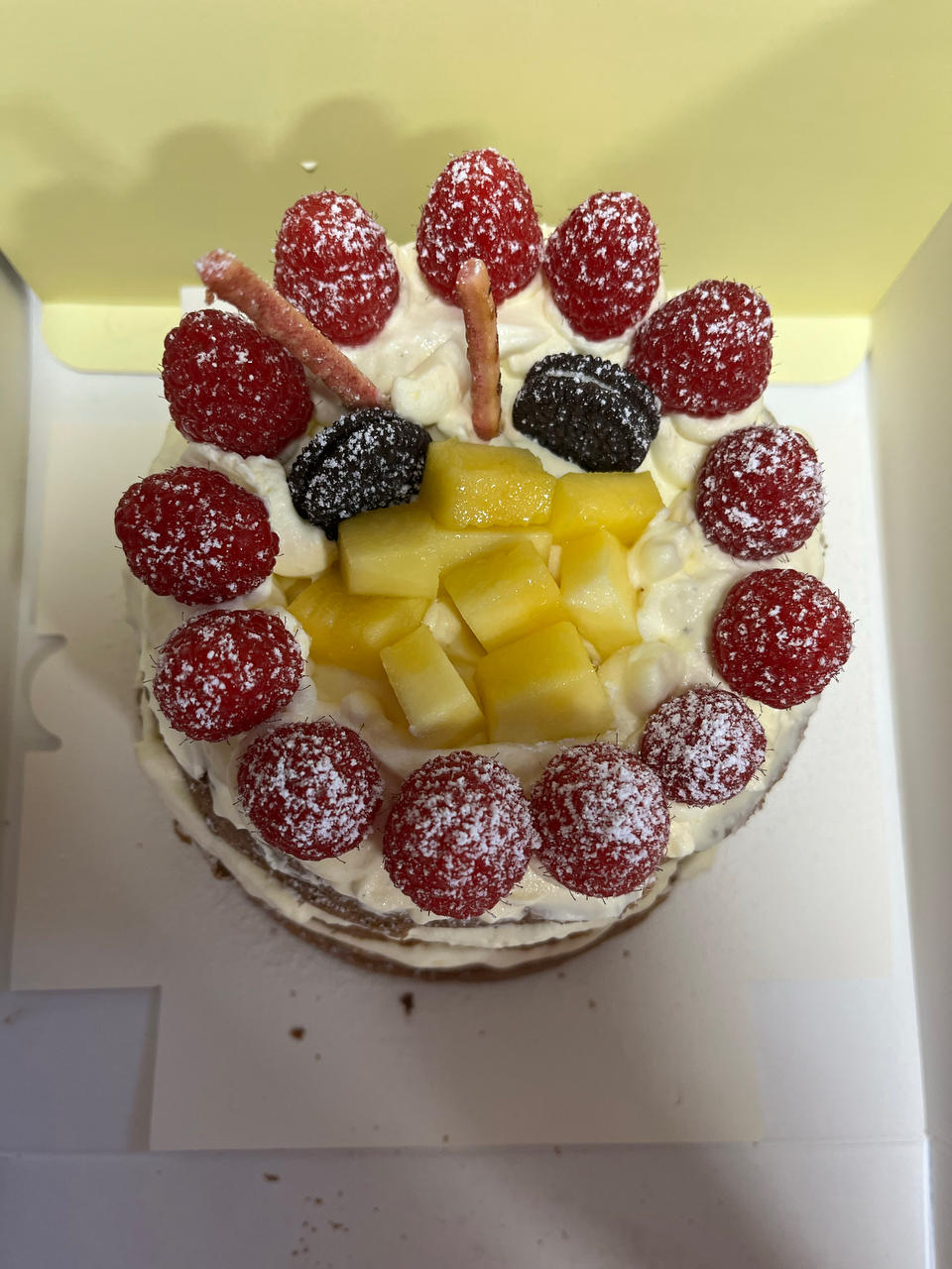 简单易做的巧克力生日蛋糕（6寸）