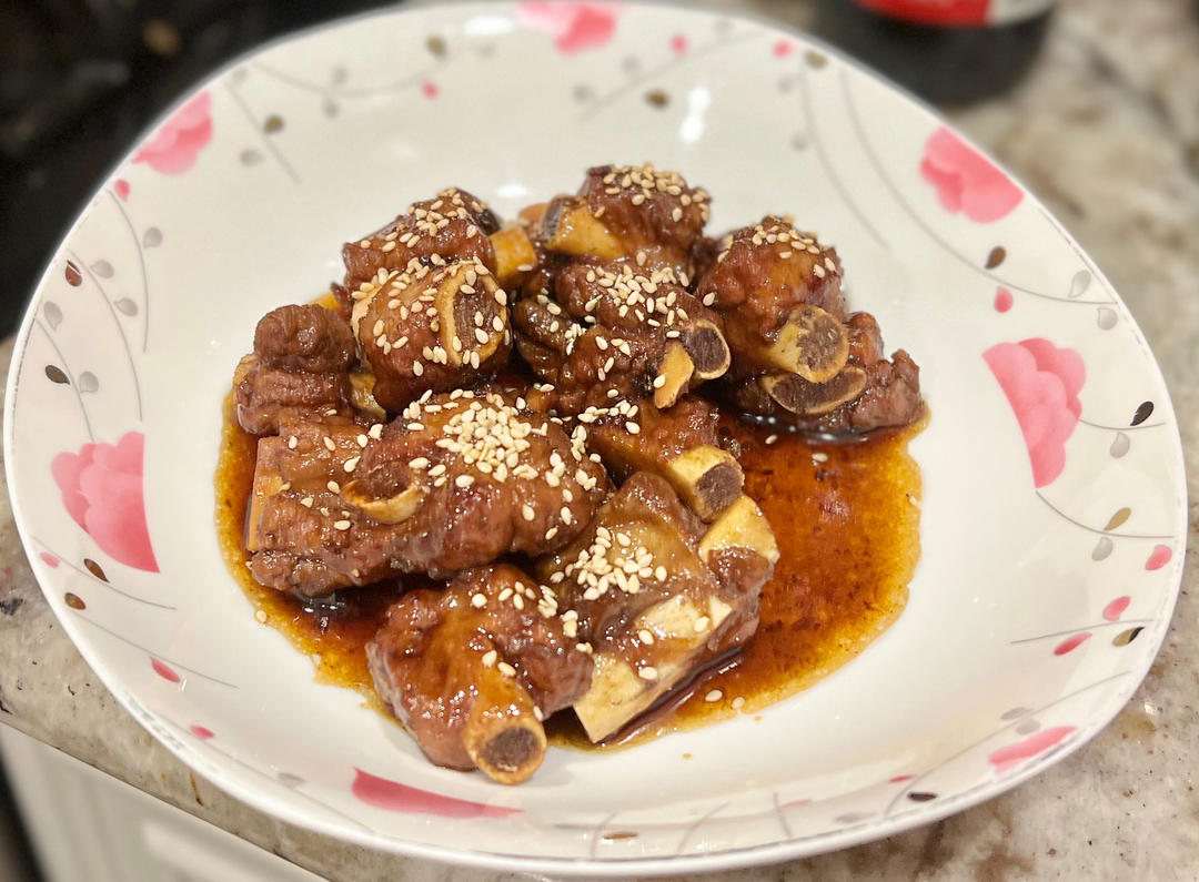糖醋排骨/糖醋小排（不放油）（12345口诀做出正宗上海本帮）