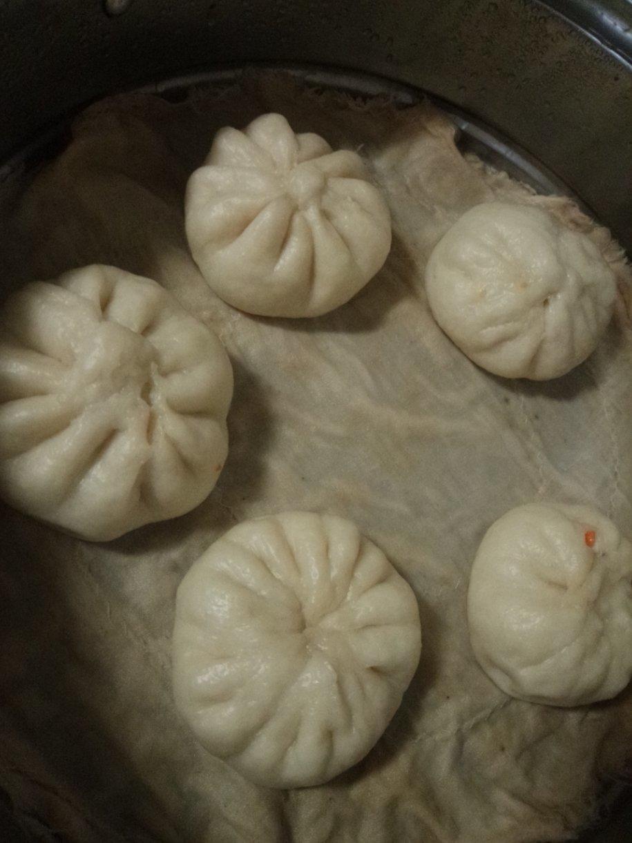 胡萝卜木耳鸡蛋素包子