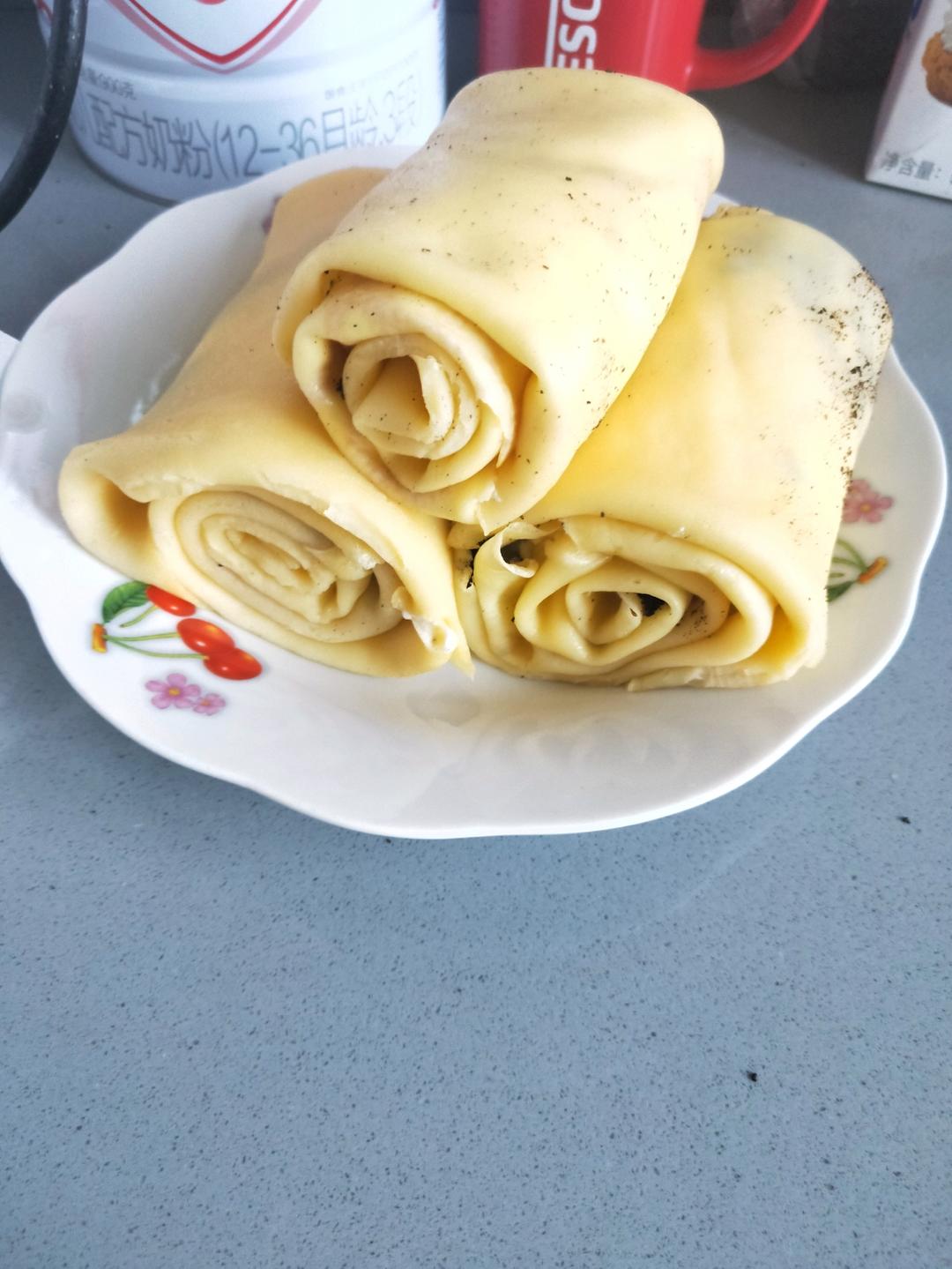 免烤箱❗千层毛巾卷❗也是万能千层皮