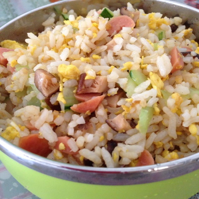 黄金火腿肠蛋炒饭
