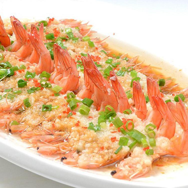 【蒜蓉蒸虾的做法步骤图,蒜蓉蒸虾怎么做好吃】phoenix8_下厨房