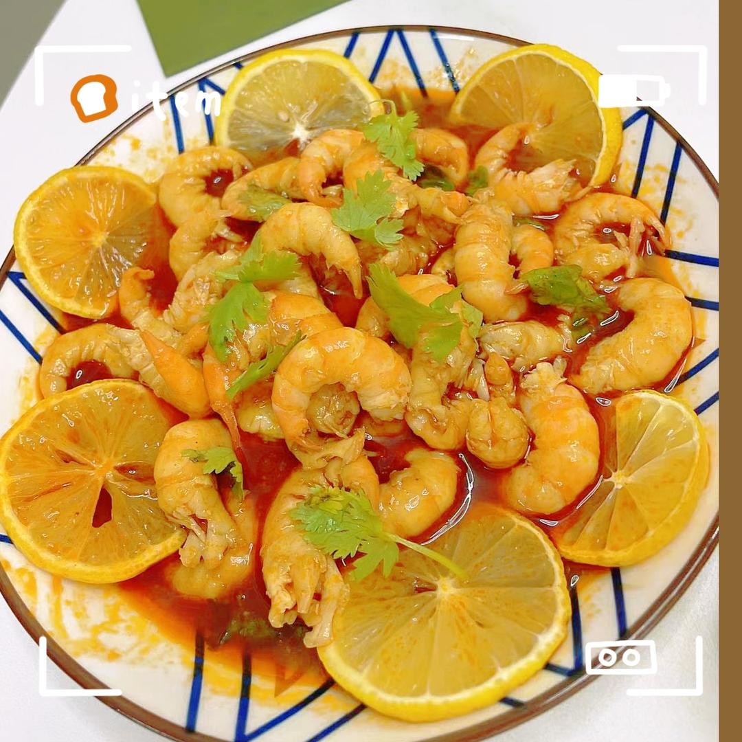 酸爽劲辣开胃神菜-泰式柠檬酸辣虾
