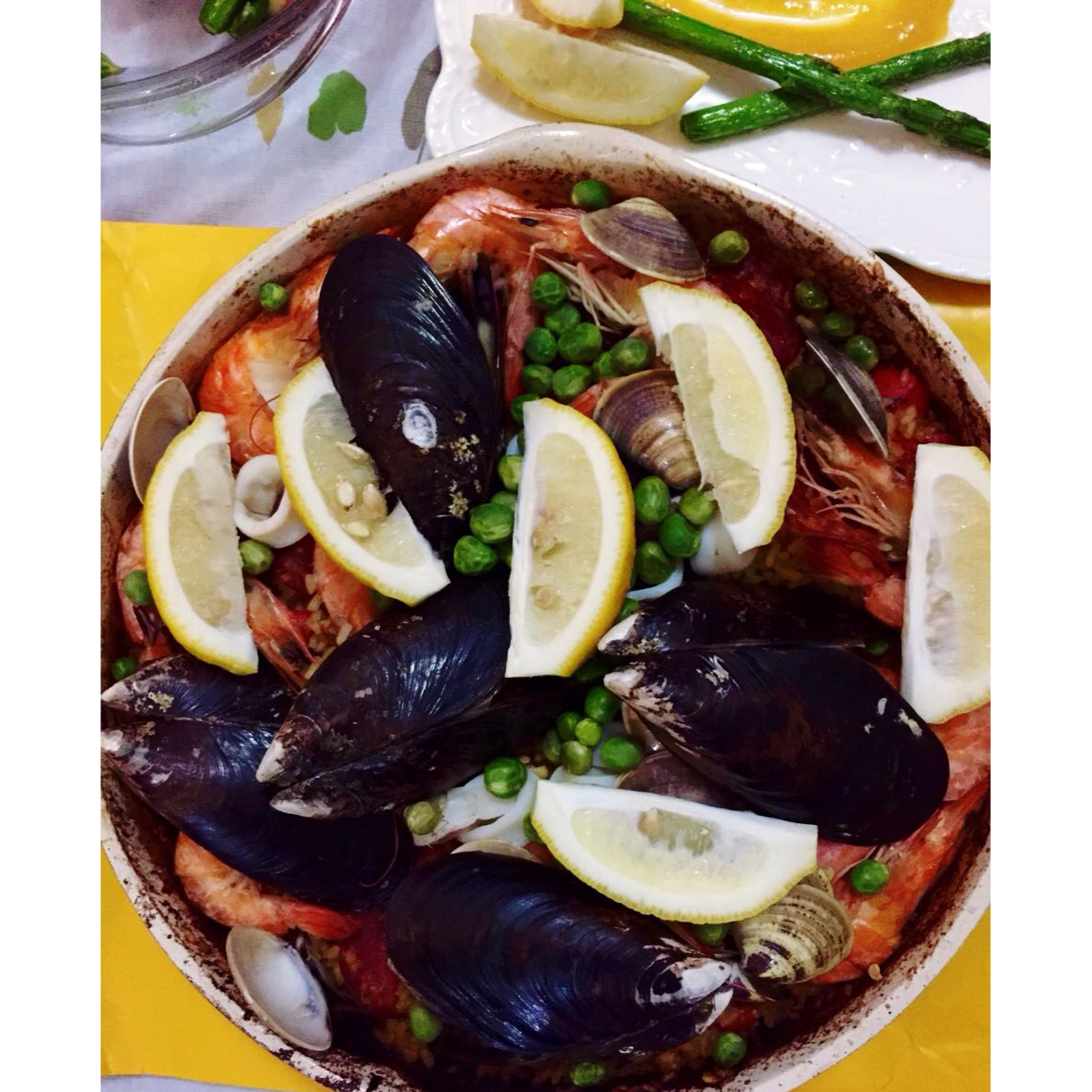 【曼食慢语】Seafood Paella 西班牙海鲜饭