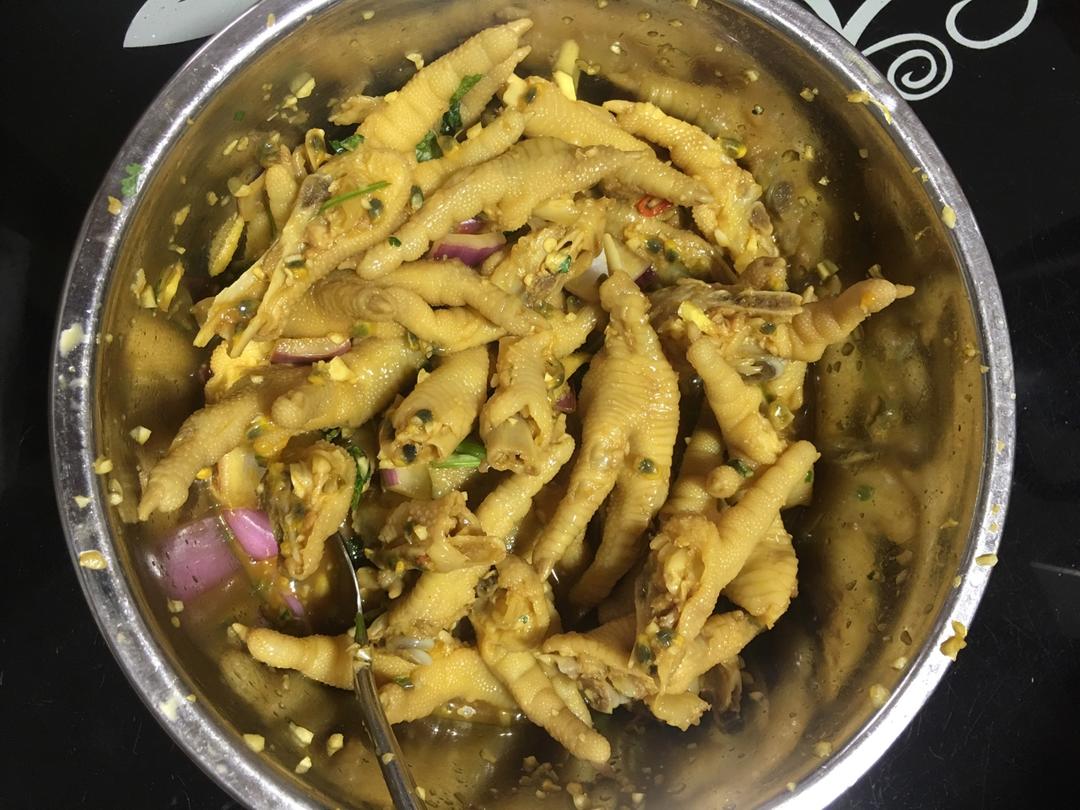 想妈秘制百香果鸡脚（家庭版)