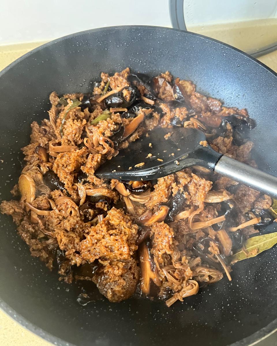 超级好吃的手撕烤麸(上海家常菜）