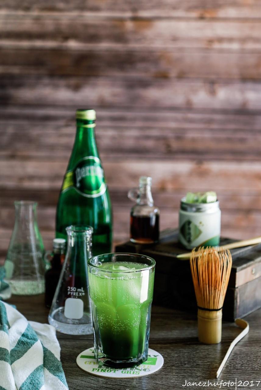 抹茶苏打
Matcha Soda