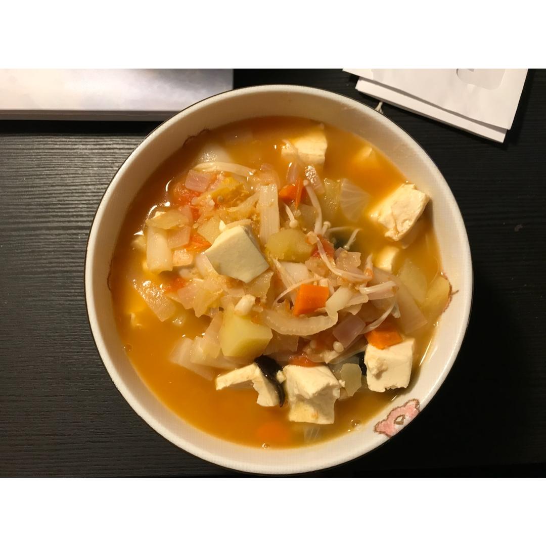 日式蔬菜汤