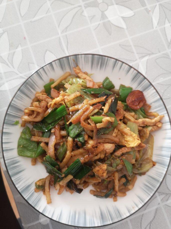 陕西私房炒饼[内附饼丝做法]
