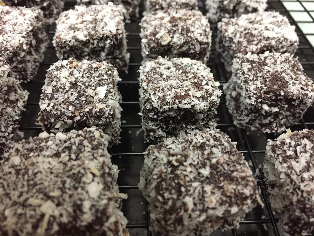 澳洲莱明顿蛋糕 Lamington