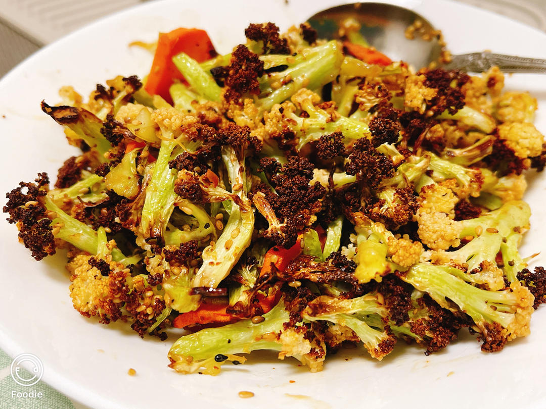 低脂烤花菜【东菱空气炸锅食谱】