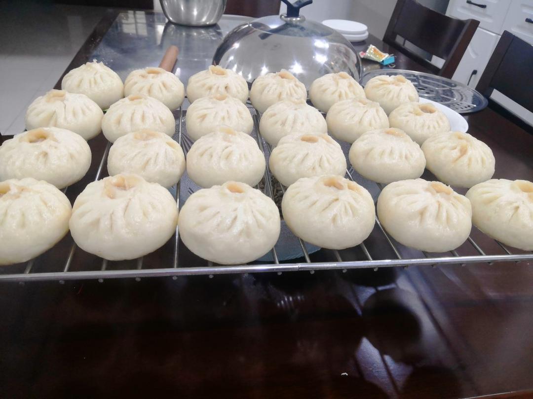韭菜块肉包子--重点是揉面手法