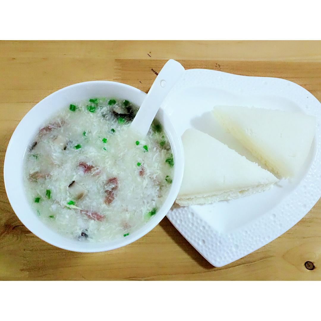 牛肉蛋花粥