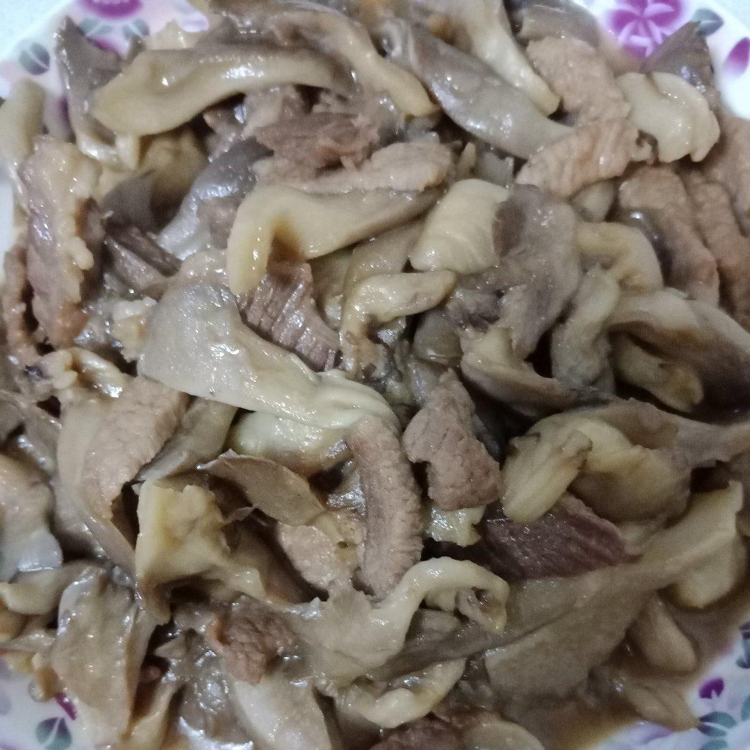蘑菇炒肉