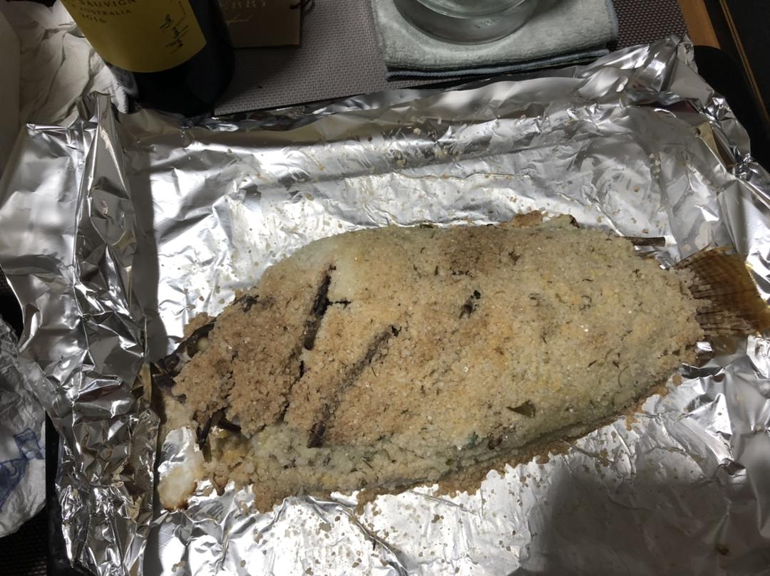 盐烤鱼（健康）（盐焗全鱼）