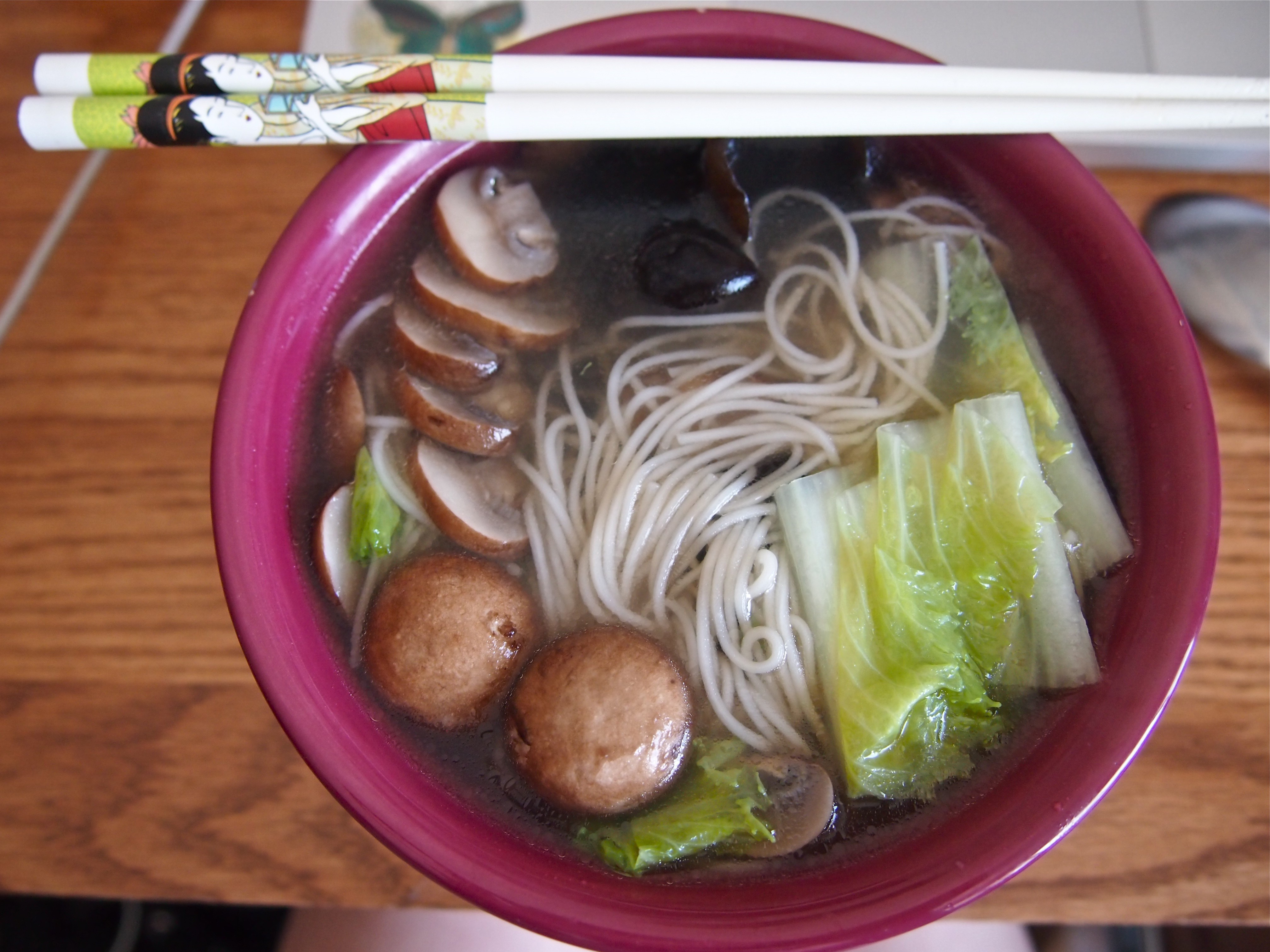 蔬菜蘑菇面