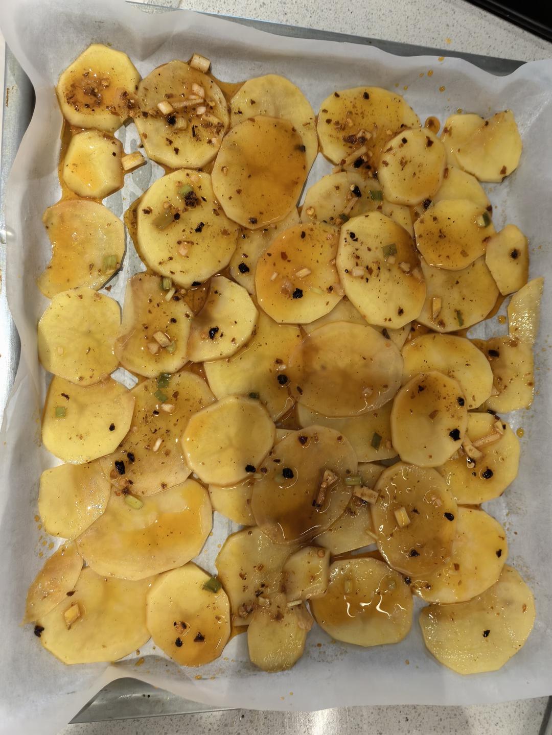 烤土豆片（烤箱版）