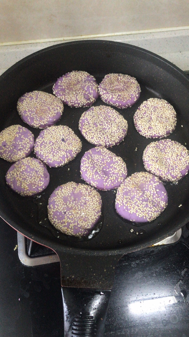 无糖低脂紫薯饼❗️好吃不胖，一次成功，巨简单❗️