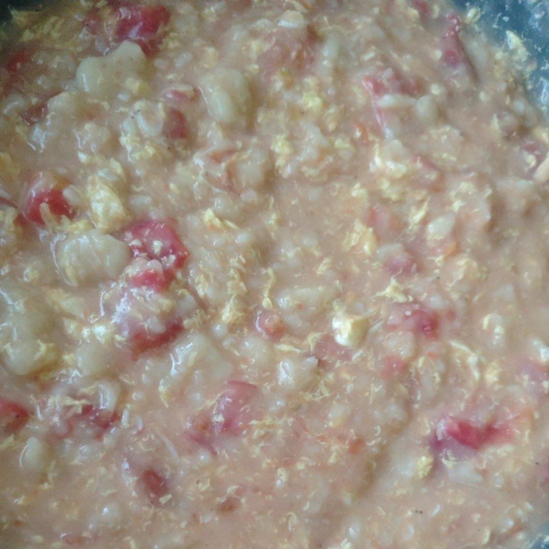 简单早餐-疙瘩汤