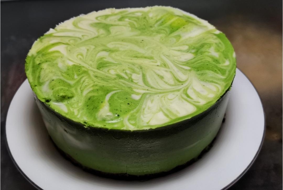 抹茶酸奶慕斯（大理石纹）6寸
