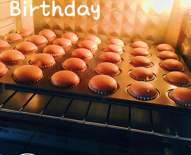 超萌༄「巧克力迷你小蛋糕🧁」༄35连的做法