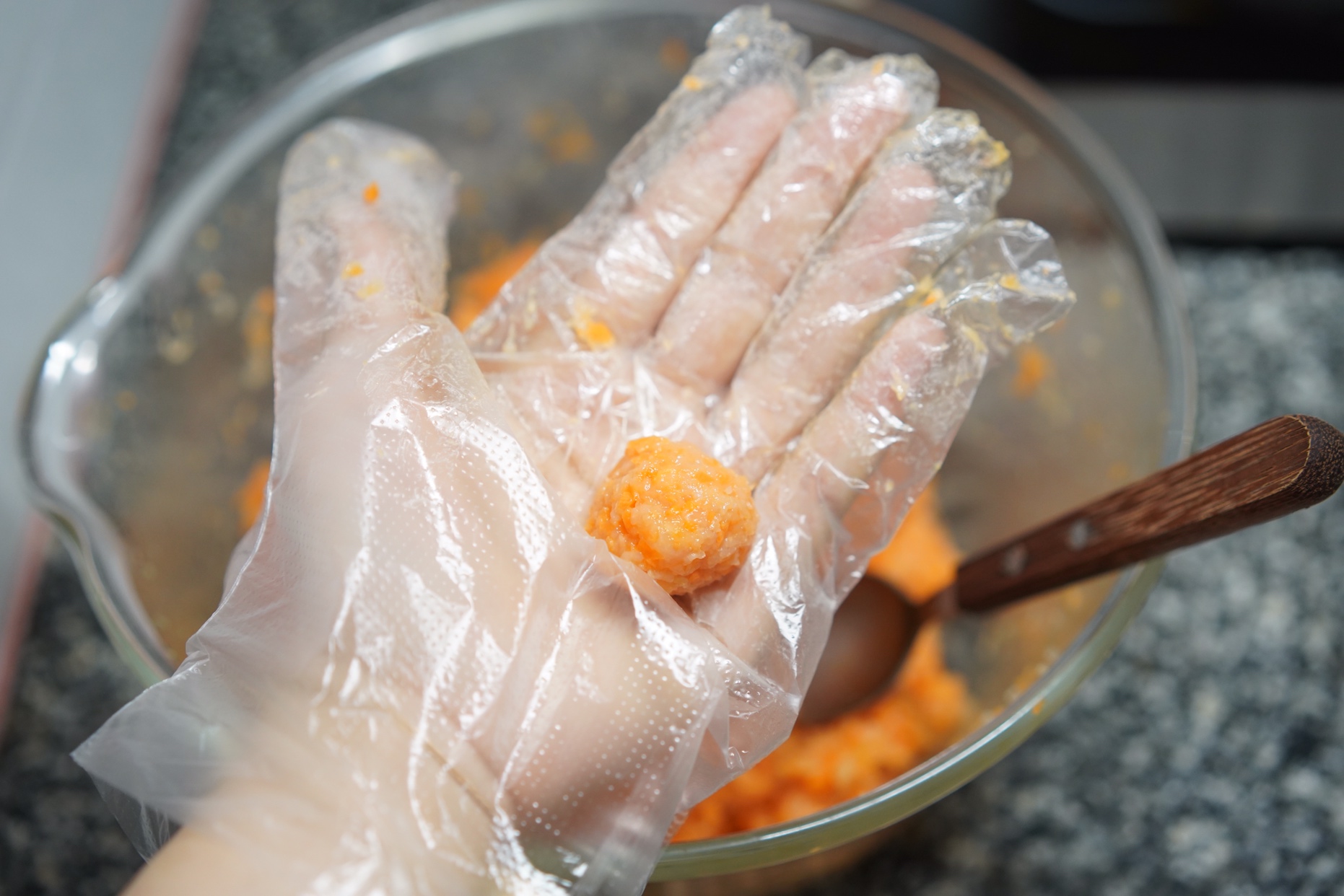 胡萝卜🥕鸡肉丸子的做法 步骤9