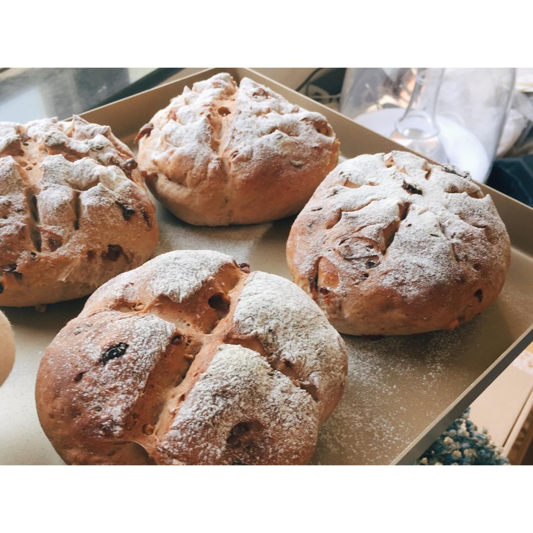 无油全麦乡村面包