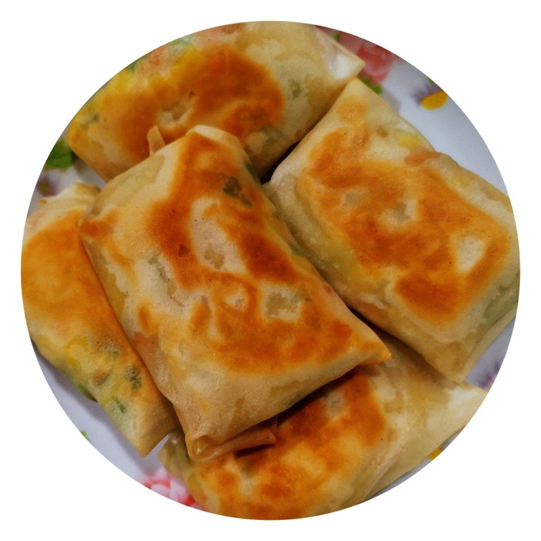 韭菜鸡蛋馅春卷