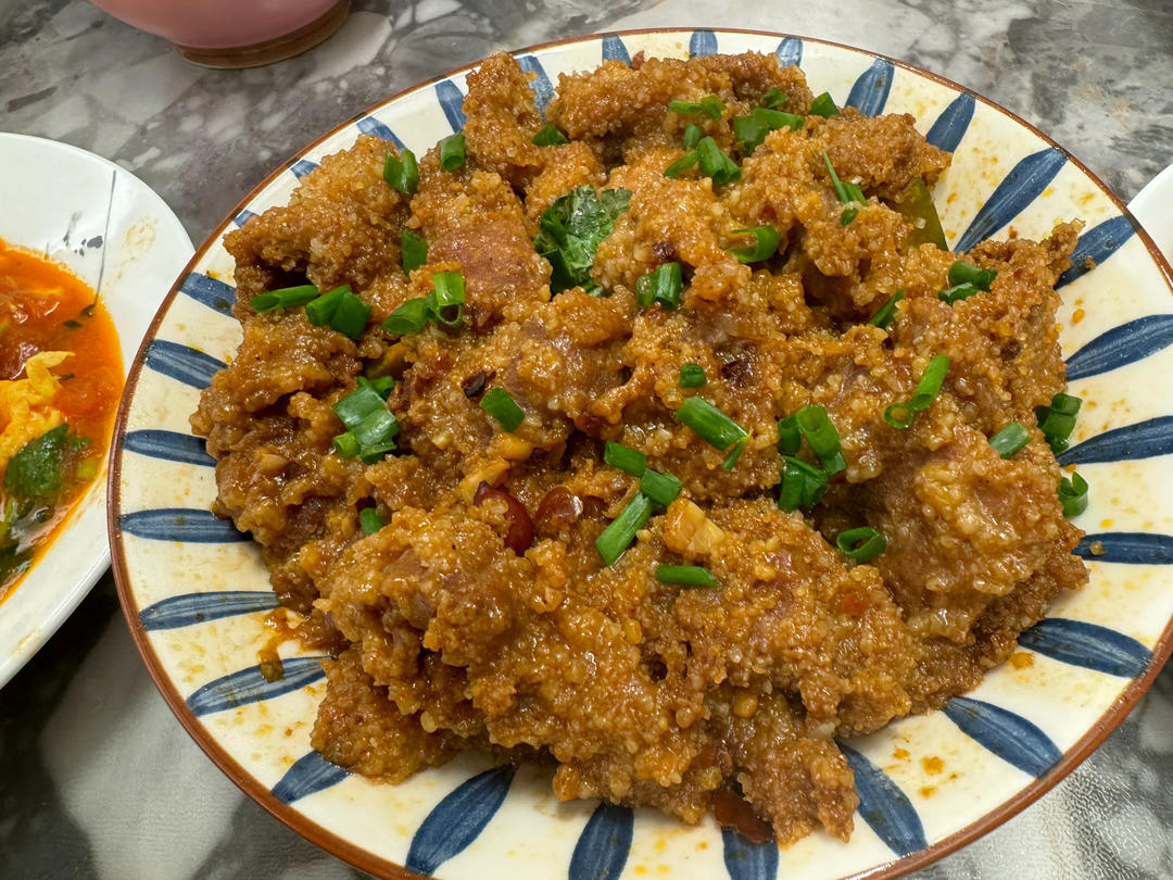 绝绝子！甩饭店几条街的粉蒸肉（粉蒸排骨）