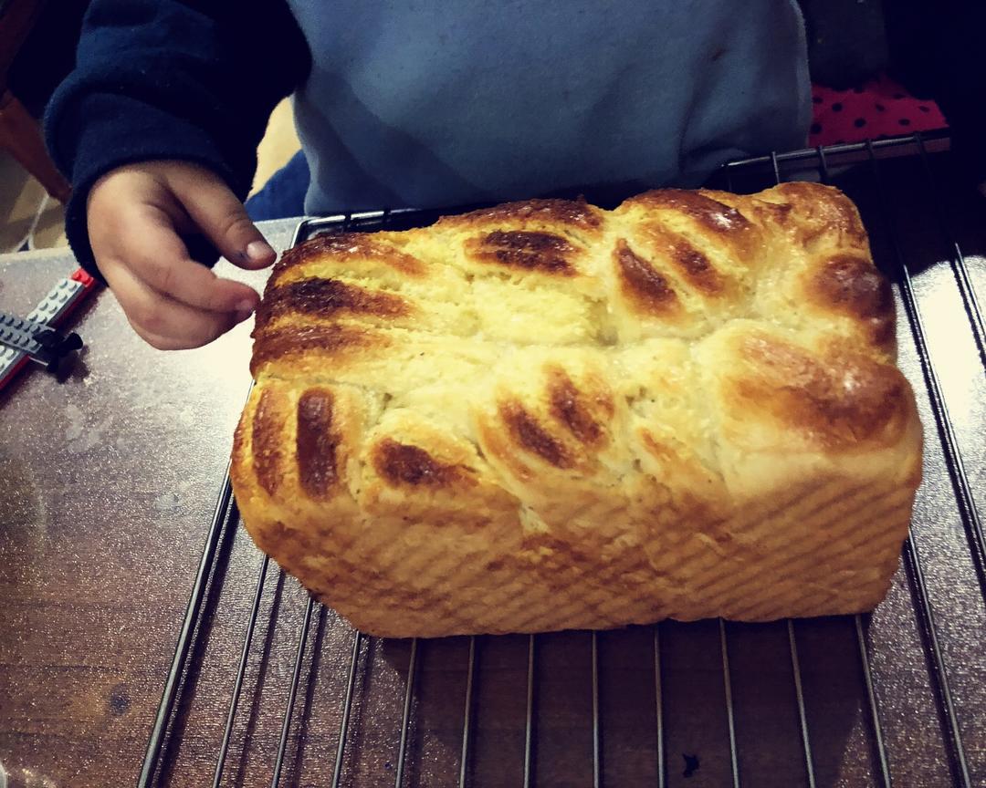 椰蓉吐司面包 Coconut Loaf