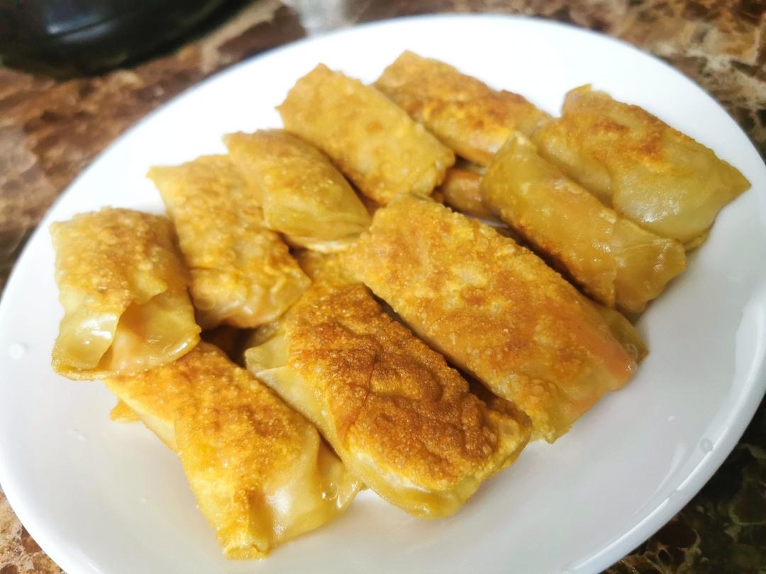馄饨皮素春卷