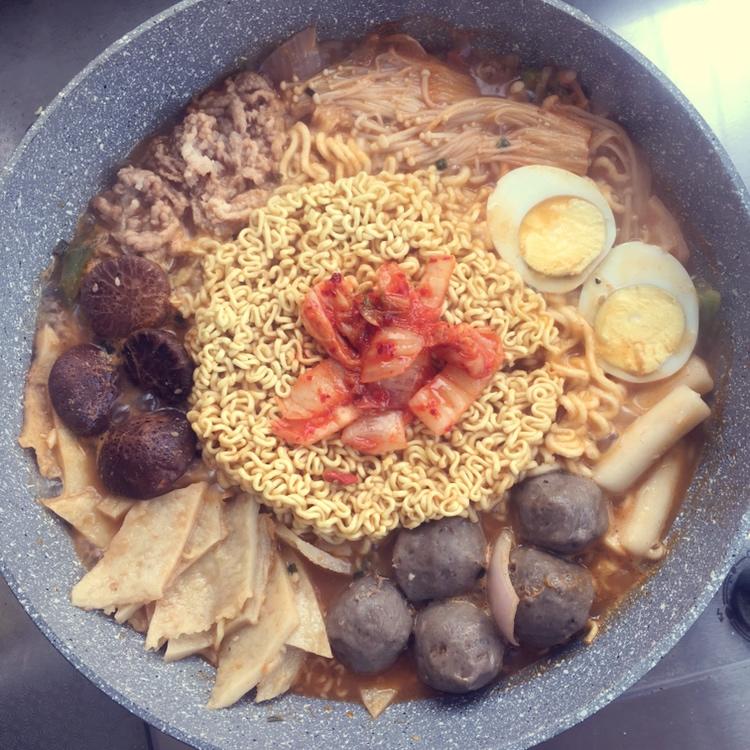 韩国部队锅拉面锅（超好吃）