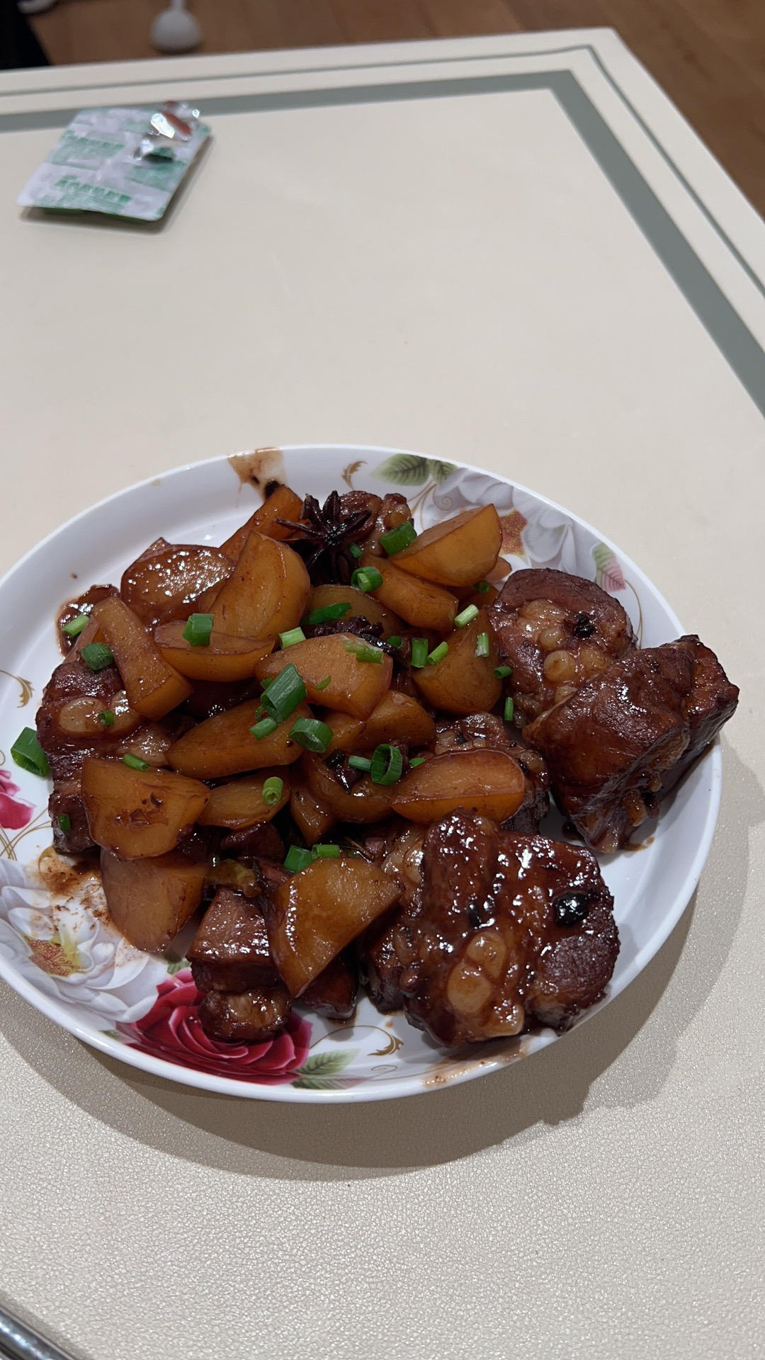 土豆炖排骨