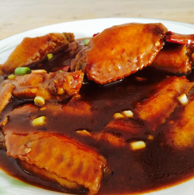 湘月的食游记做的番茄酱鸡翅