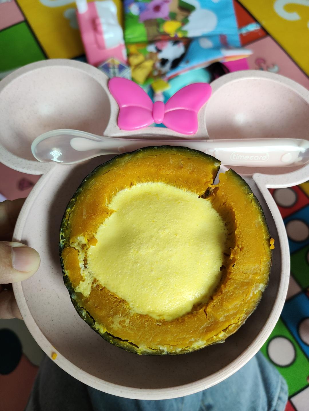 橙子蒸蛋奶粉版