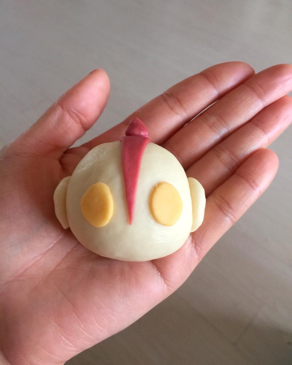 梁小慢做的奥特曼面包