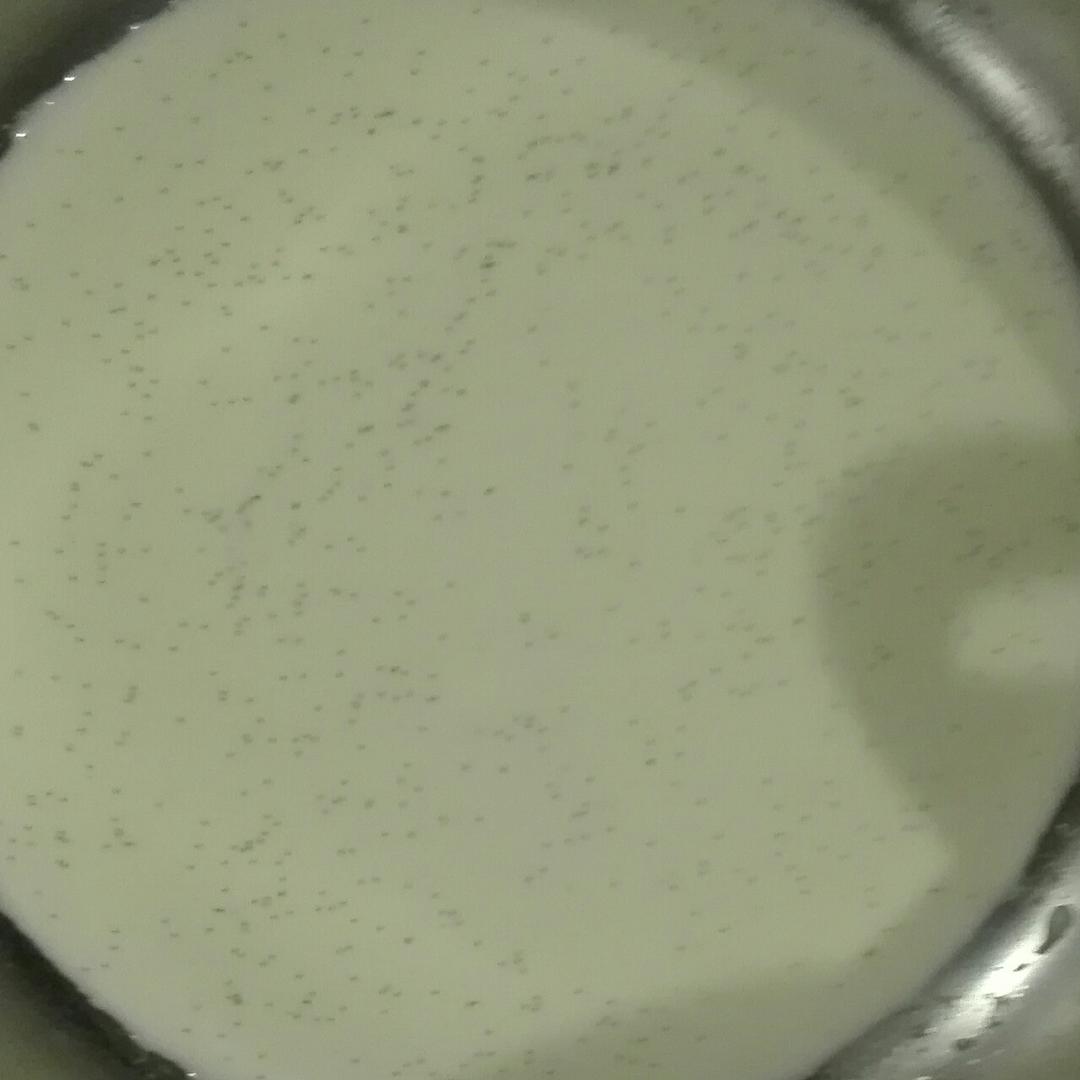 香草牛奶。的做法