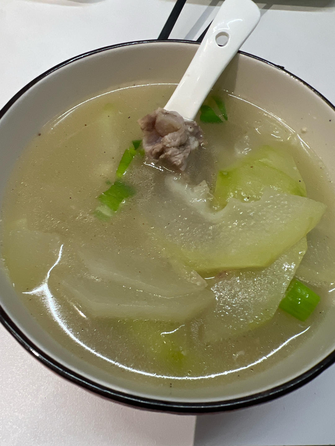 冬瓜排骨汤，夏天的味道