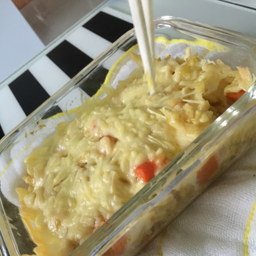 堂妈教你咖喱鸡肉焗饭