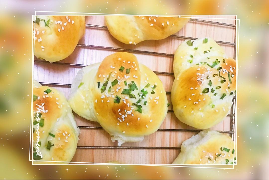 香葱肉松面包（烫种法）