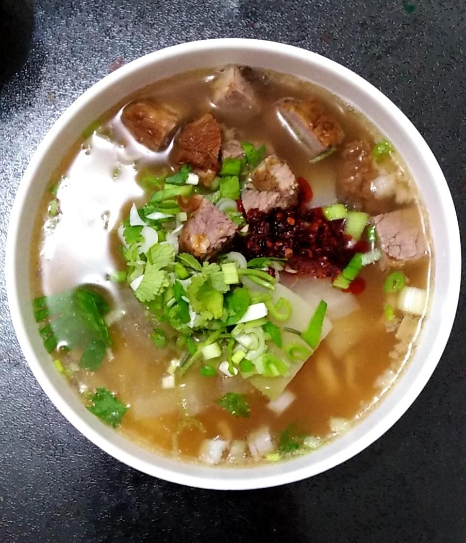 家庭版牛肉面