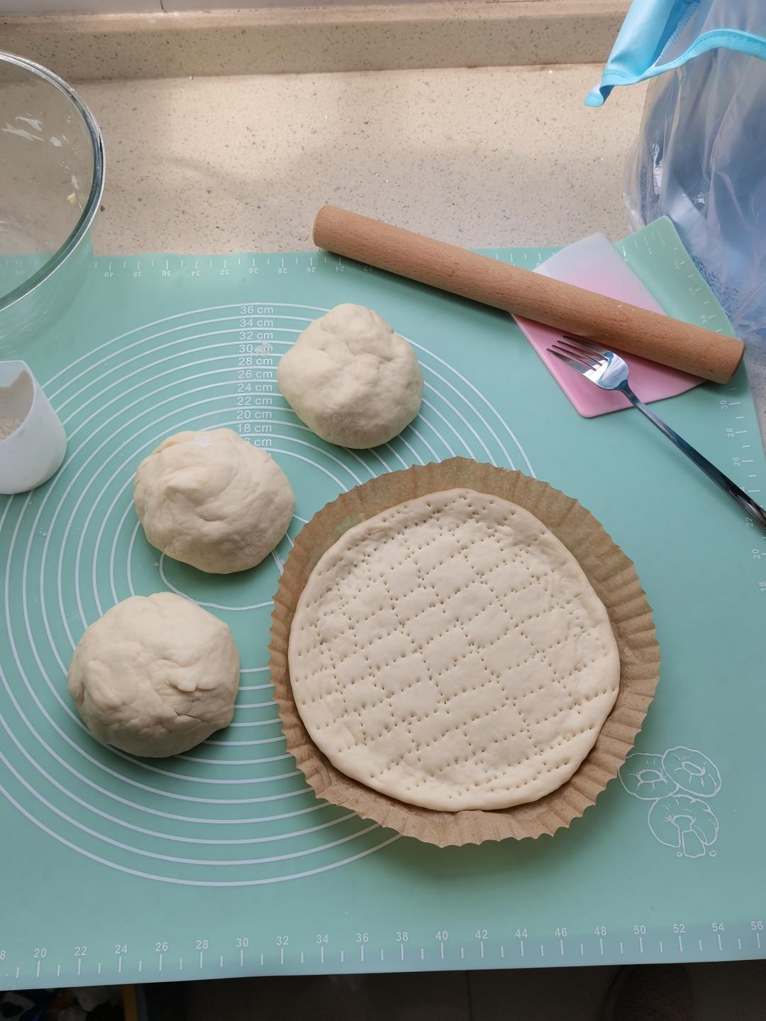 自制披萨～空气炸锅版