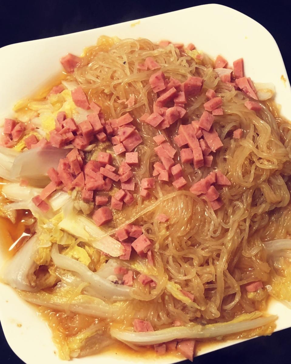 蒜蓉粉丝娃娃菜