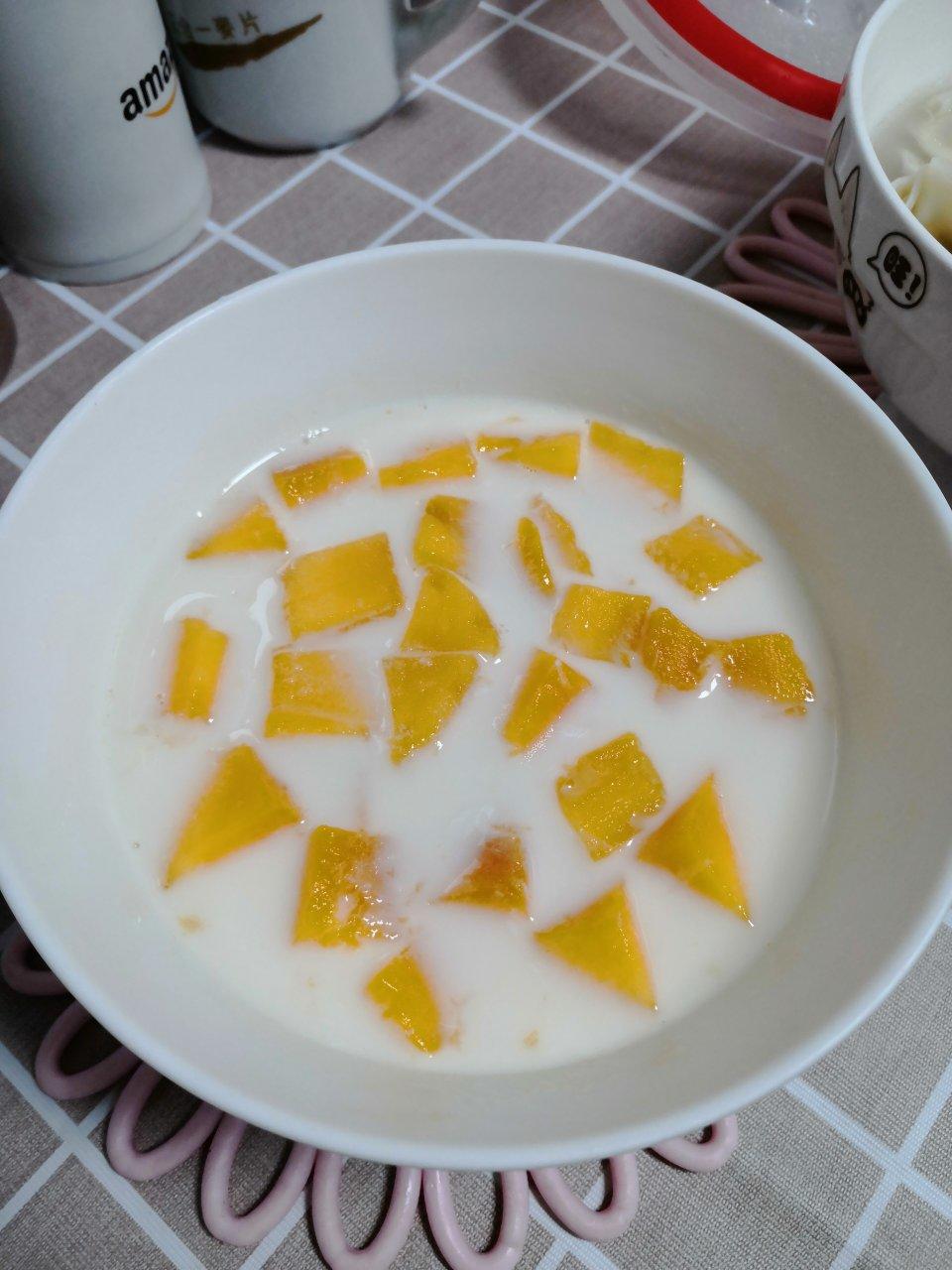 芒果牛奶布丁