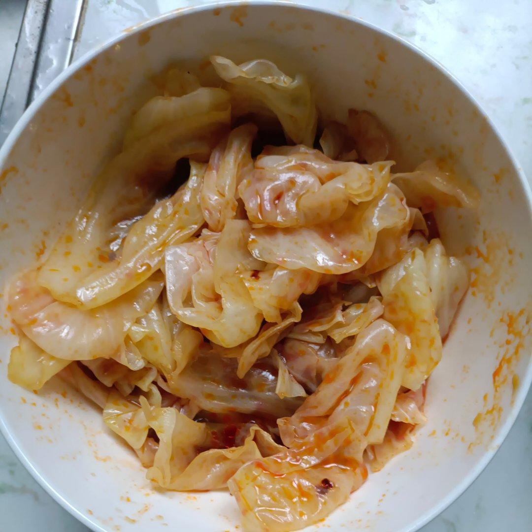 难怪火爆全网❗️你们一定要试试酸辣凉拌包菜