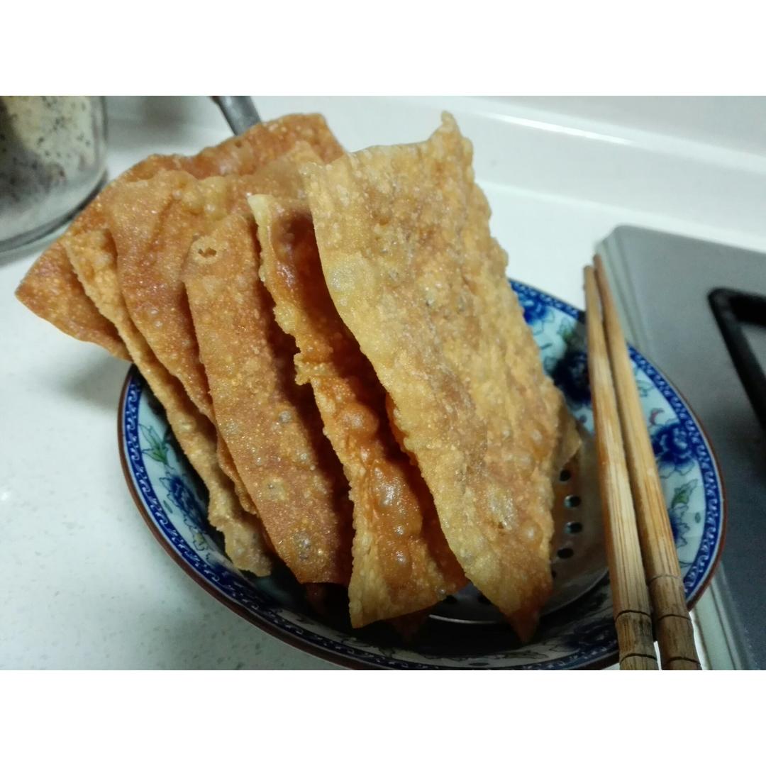 煎饼果子薄脆的制作